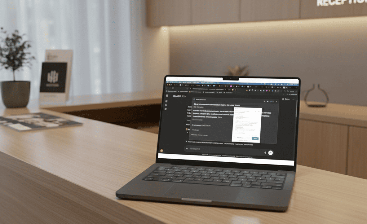 Extension posicionamiento web hotelero en IA