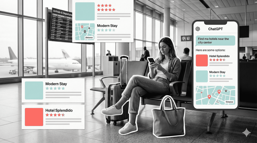 Cómo la inteligencia artificial está cambiando el turismo: reservas en ChatGPT, nuevas búsquedas y robótica en hoteles
